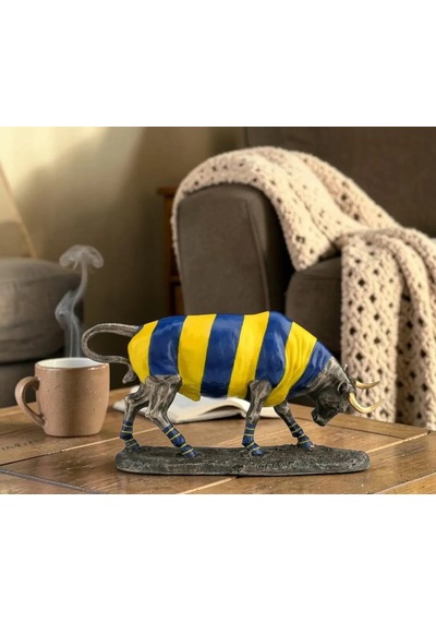 Veronese Kadıköy Boğası Altın Boynuzlu Boğa Figürü 14x27cm