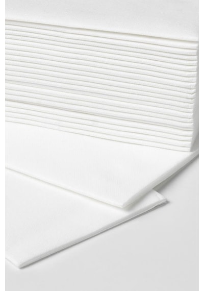 IKEA Mottaga 25 Adet Peçete 38x38 cm - Beyaz