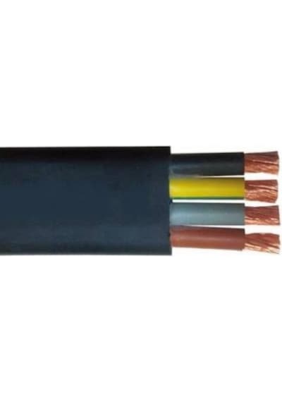 Birtaş Yassı-4x1.5mm² ,kesit 1.5mm² 4-damar/çok Telli Yassı Ttr Kablo