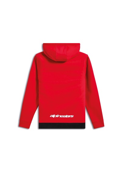 Alpinestars Parallel Hoodie Kapüşonlu Sweatshirt Kırmızı Siyah Çok Renkli