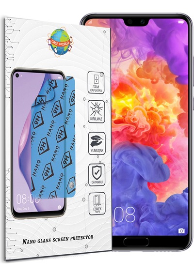Huawei P20 Pro Nano Ekran Koruyucu Kırılmaz Esnek Cam