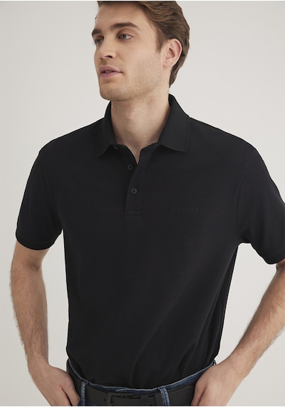 Mavi - Siyah Polo Tişört 0612520-900 Siyah