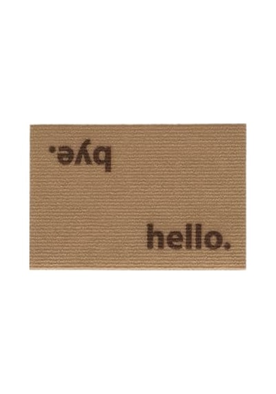 Coco Hello Bye Koko Paspas Dış Kapı Paspası Kıl Kapı Önü Paspası 40x60 3670, 40 X 60 Açık Bej