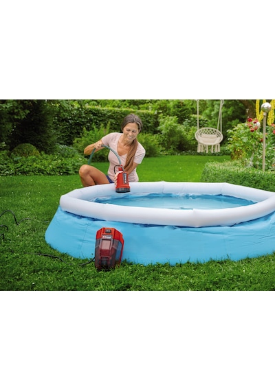 Einhell GE-SP 18 LL Li - Solo, Akülü Dalgıç Pompa - Temiz Su (Akü ve şarj cihazı dahil değildir) - 4181560