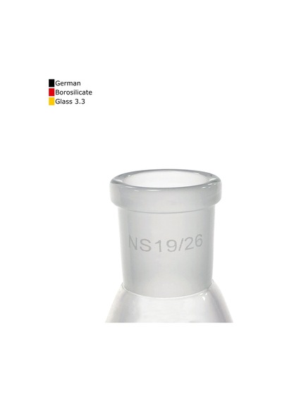 Borox Cam Erlen Şilifli 50 ML 19/26 Şilifli Erlenmayer