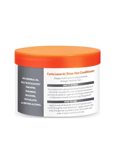 Cantu Shea Butter Leave-In Erkeklere Özel Durulanmayan Saç Kremi 370 G