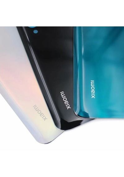 Xiaomi Mi Note 10 Arka Kapak Pil Batarya Kapağı Beyaz