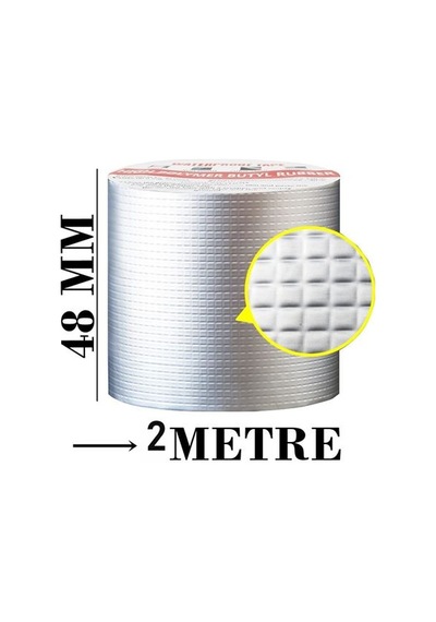 48 Mm Su Hava Yağ Kesici İzolasyon Bandı 2 Metre 716877
