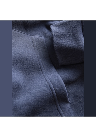 Jack & Jones Erkek Loose Fit Kapüsonlu Hoodie - Collie - 12301971 Lacivert