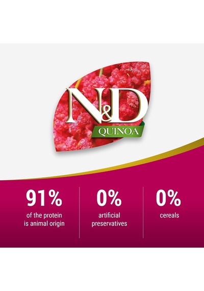 Quinoa Tahılsız Tüy Yumağı Önleyici Yetişkin Kedi Maması 1,5kg