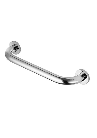 Yaşlı Ve Bedensel Engelli Tutunma Barı Paslanmaz Çelik 32 Mm Çap 40 Cm Gümüş