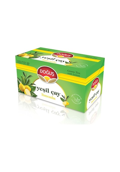 Doğuş Yeşil Çay Limonlu Poşet Çay 20x1.75 GR