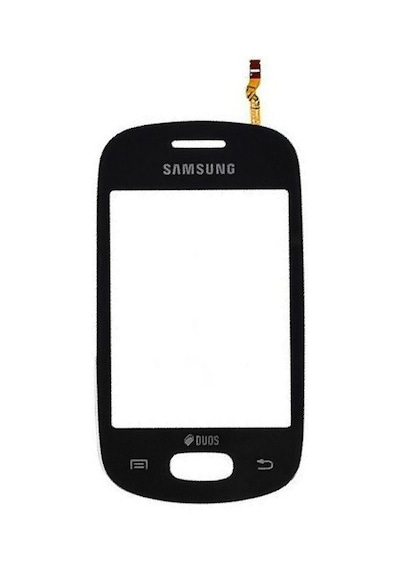 Samsung Galaxy Uyumlu Pocket Neo S5310 - Star Duos S5282 Dokunmatik Touch Ön Cam Siyah