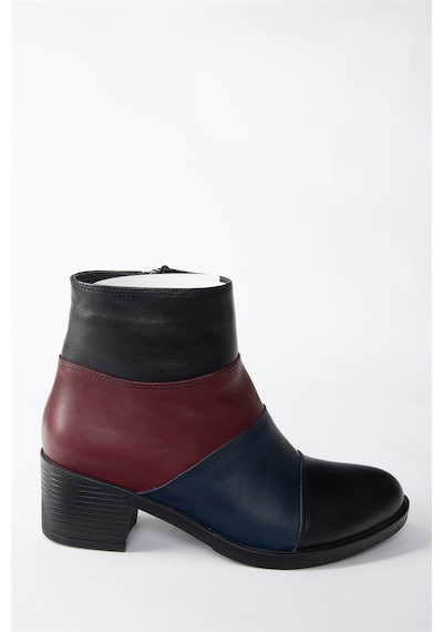 Fox Shoes Lacivert/bordo Hakiki Deri Alçak Topuklu Kadın Bot N555703003 Lacivert - Bordo Fox Shoes Lacivert/bordo Hakiki Deri Alçak Topuklu Kadın Bot N555703003 Lacivert - Bordo