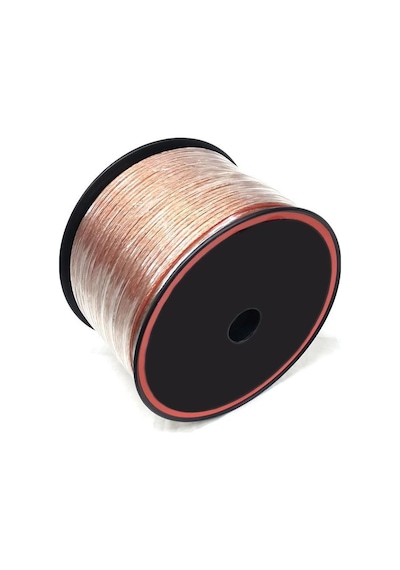 Class 2x2.50 MM Hoparlör Seslendirme Kablosu 15metre Şeffaf