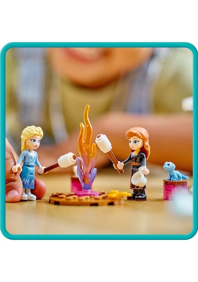 LEGO® Disney 43238 Frozen Elsa’nın Karlar Ülkesi Şatosu Yaratıcı Oyuncak Yapım Seti 163 Parça