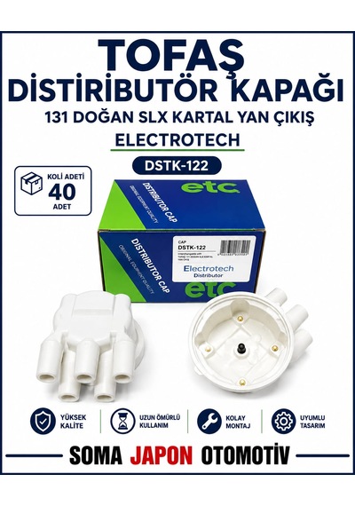 Tofaş Distiributör Kapağı 131 Doğan Slx Kartal Yan Çıkış Etc Dstk-122