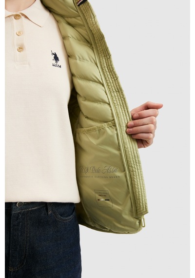 U.s. Polo Assn. Kadın Çağla Yelek Dokuma 50319224-vr016 Cagla