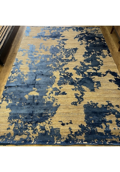Hoom Rugs Exclusive Aura 8473 Blue Özel Salon Halısı