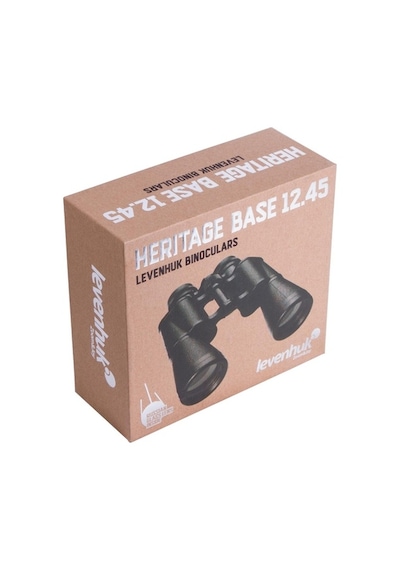 Levenhuk Heritage BASE 12x45 Dürbün Siyah