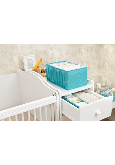 Baby Akordiyon Organizer Çekmece Düzenleyici Large Yeşil 04089