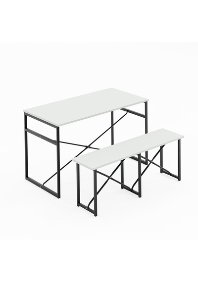 Masa Takımı Bench Bank Masa Seti 120x60 Mutfak Ve Yemek Masası