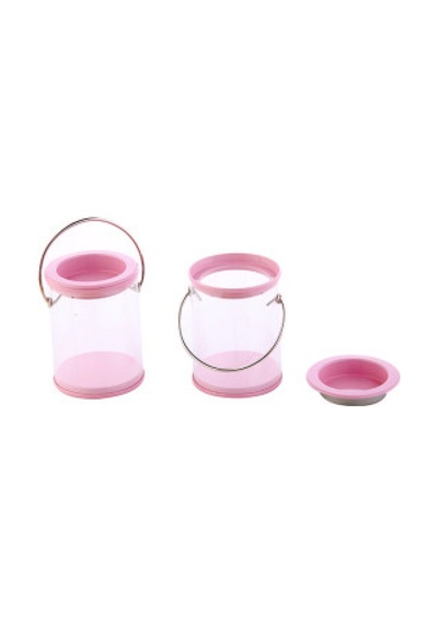 Kova metal kapaklı pembe p1(20 Adet)
