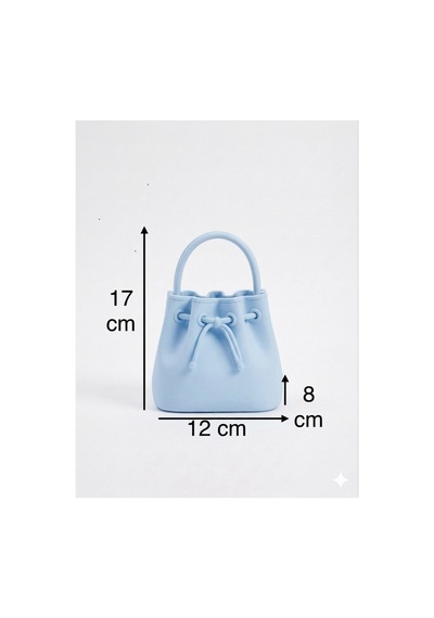 3d Tasarım Çanta Formlu Makyaj Fırçalık Ve Masaüstü Organizer - Minimalist Dekoratif Saklama Kabı