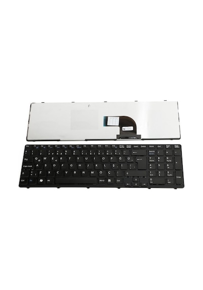 Sony Uyumlu VaioE Serisi SVE17 SVE1712T1EB Notebook Klavyesi (Siyah TR)