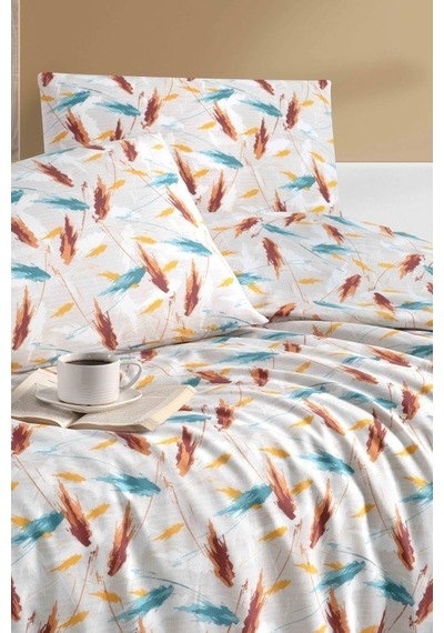 Mulberry Melisa Tek Kişilik Nevresim Takımı Çarşafı Lastikli 160 x 220