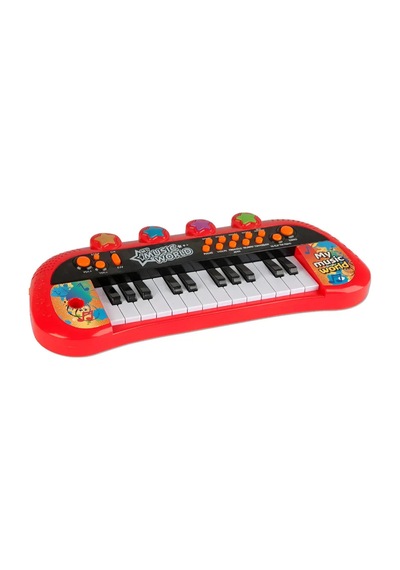 Işıklı Ve Müzikli Eğitici Piyano Org - 41 Cm Büyük Boy Çocuk Müzik Aleti