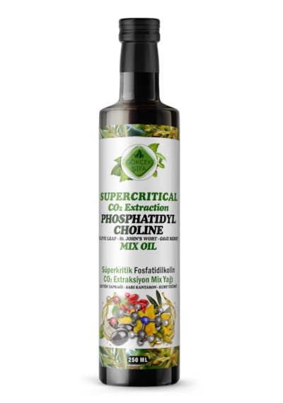 Gökçek Şifa Fosfatidilkolin Süperkritik Mix Yağı 250 ML