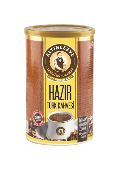 Altıncezve Hazır Türk Kahvesi Orta Şekerli Teneke 250 G