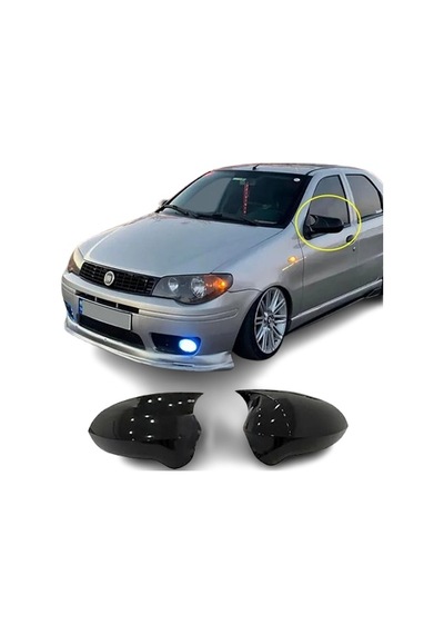 Fiat Albea Yarasa Ayna Kapağı Batman Parlak Siyah Piano Black 2010-2013