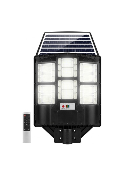 Lebron 600w Solar Led Bahçe Armatürü Siyah