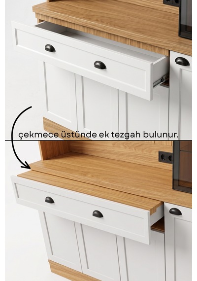 Kenzo Kahve Köşesi 150 Cm Meşe Kenzo Kahve Köşesi 150 Cm Meşe