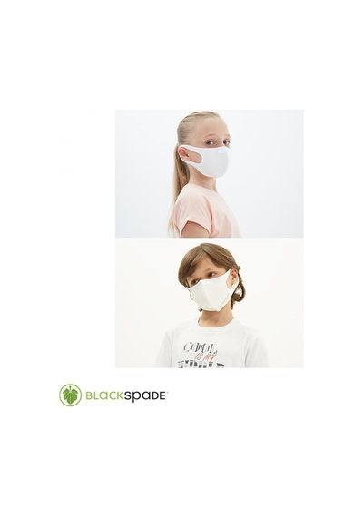 Blackspade Çocuk Koruyucu Maske Beyaz S1