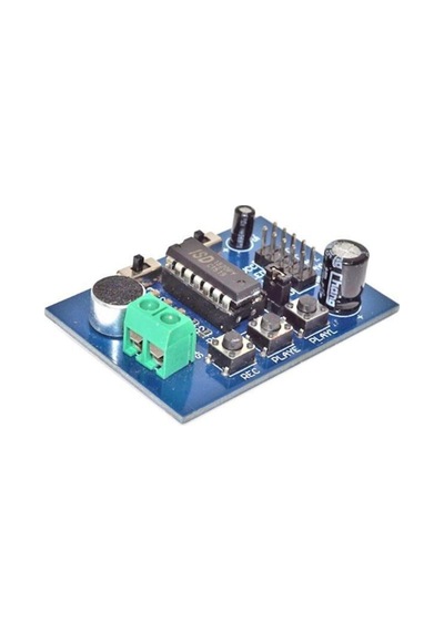 Isd1820 Ses Kayıt Çalma Modülü Voice Recorder Playback Board Rodevino