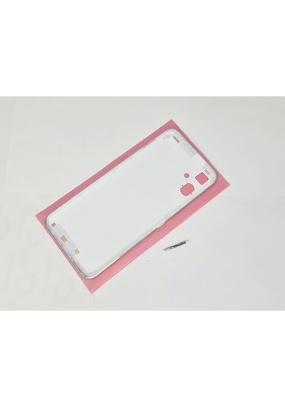 Tecno Spark 9t Uyumlu Full Kasa Arka Kapak Batarya Kapağı - Gri Çok Renkli