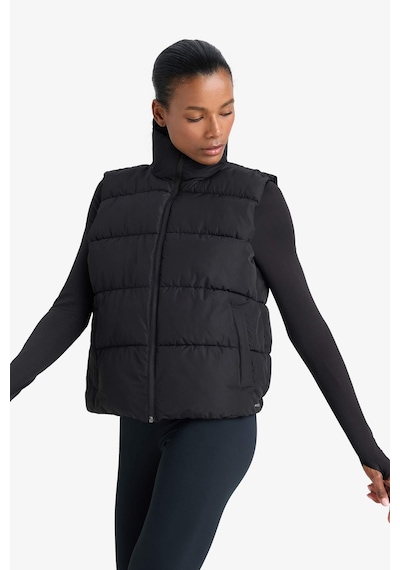 Defacto Defactofit Su İtici Regular Fit Fermuarlı Sporcu Su Geçirmez Şişme Yelek E9209ax25aubk81 Siyah Defacto Defactofit Su İtici Regular Fit Fermuarlı Sporcu Su Geçirmez Şişme Yelek E9209ax25aubk81 Siyah