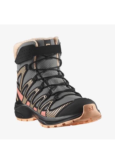Salomon Xa Pro V8 Wınter Waterproof Çocuk Ayakkabı Pewter L47780000 Gri