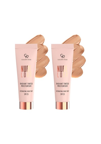 Nude Look Radiant Tinted Moisturiser - 02 Medium Tint - Canlı Ve Aydınlık Görünüm Veren Renkli Nemlendirici 2 Pak Genel