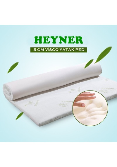 Babyhopeankara Heyner 90X190 Bamboo Visco Yatak Pedi 90X190 Ortopedik Visco Ped