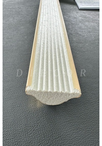 Diecor Dekoratif Polistren 10 Adet 4 Cm Gold Duvar Çıtası Beyaz 4 Cm Model:xa211