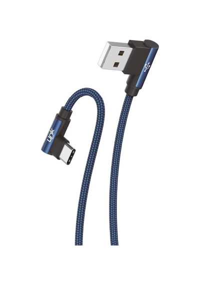 K594 Safe Type-c Usb 90 Derece Gamer Oyuncu Şarj Kablosu, Green