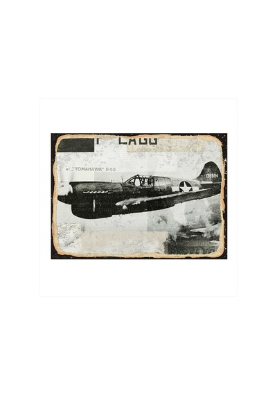 Bedeko 2. Dünya Savaş Uçağı Modern Mdf Tablo 25 Cm X 35 Cm