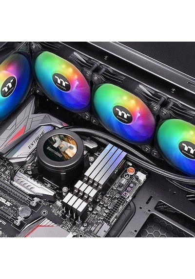 Thermaltake 360mm Floe Ultra Cl-w350-pl12sw-a Argb Am5-1700p Sıvı Soğutmalı İşlemci Fanı