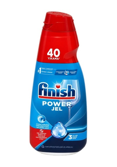 Finish Jel 1000 Ml Bulaşık Makinesi Deterjanı 5'li Paket