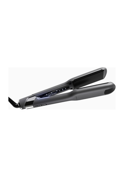 Cloud Nine Wide Contouring Iron, Geniş Sericite Plakalı Premium Saç Düzleştirici Saç Şekillendirme Cihazları Gri
