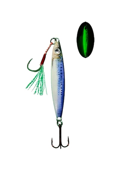 S.f. Sardalya 34g - 71mm - Levrek, Palamut, Lüfer, Çinekop, Turna İçin En İyi Glow Jig Yem